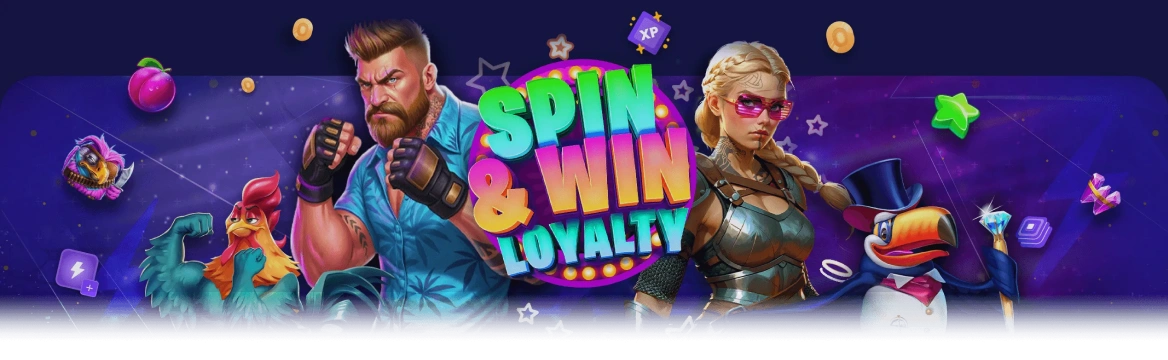 Spin & Win Loyalty Quickz Casino image.